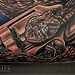 Tattoos - Snake And Gun Tattoo - 91639